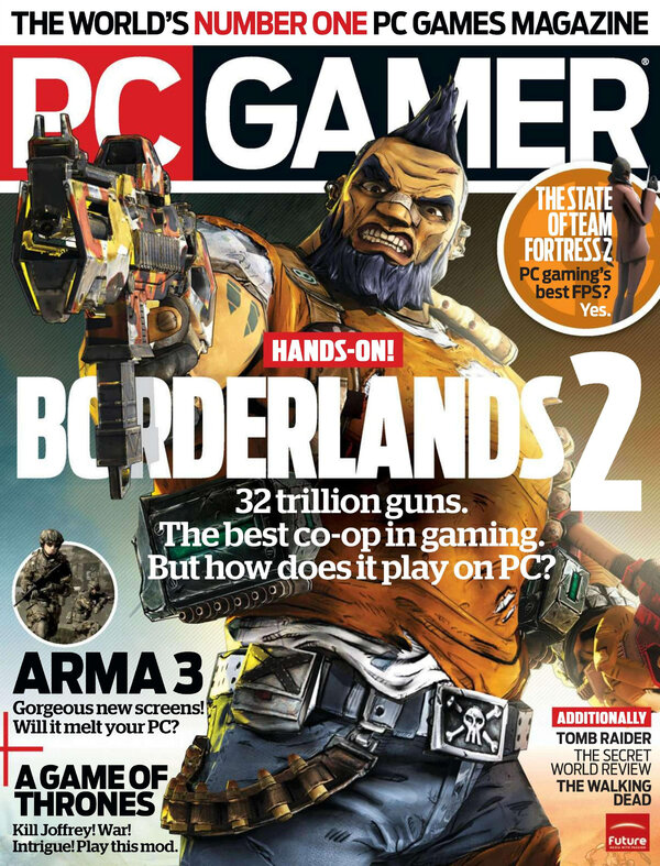 PC Gamer Issue 231 (October 2012) cover